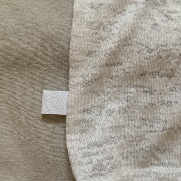 Lululemon see through boy friend tee. - Picture 2 of 5